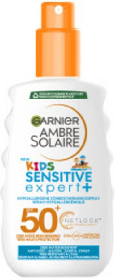 Garnier 2x Ambre Solaire Sensitive Expert+ Kids Zonnebrandspray SPF 50+ 200 ml