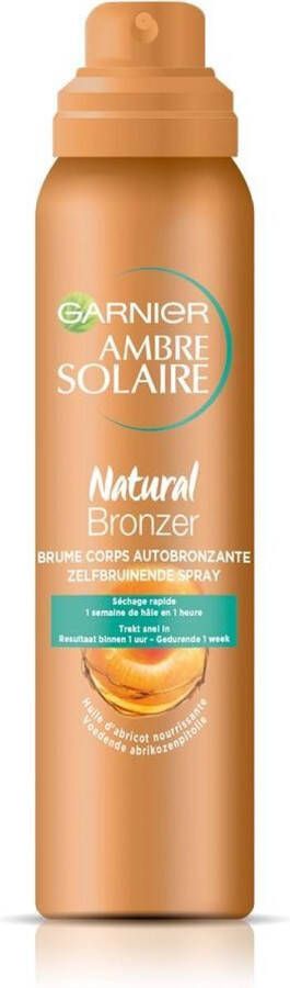 Garnier Ambre Solaire Natural Bronzer Zelfbruinende Spray – 150 ML Zelfbruiner voor Vrouwen
