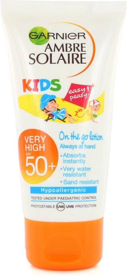 Garnier Ambre Solaire On The Go Kids Zonnebrandcrème 50 ml (SPF 50+)