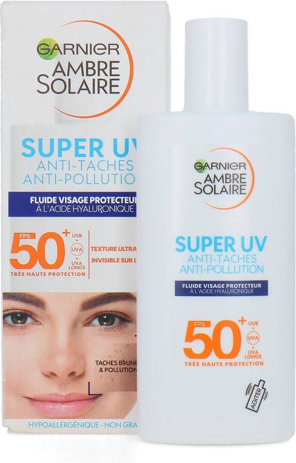 Garnier Ambre Solaire Sensitive Advanced Face Sun Fluid SPF50+ 40 ml