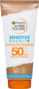 Garnier Ambre Solaire Sensitive Expert + Cardboard Tube Zonnebrandmelk SPF 50+ 200 ml