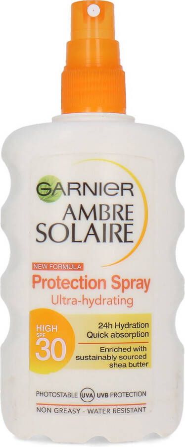 Garnier Ambre Solaire Ultra Hydrating SPF 30 Zonnebrand Spray 200 ml