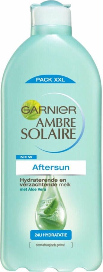 Garnier Ambre Solaire Verzachtende Aftersun Melk Hydrateert en Verzacht met Aloë Vera 400 ML