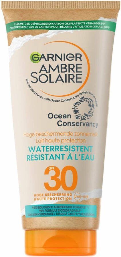 Garnier Ambre Solaire Waterresistente Beschermende Zonnebrandmelk SPF 30 175ml​