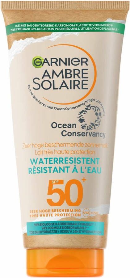 Garnier Ambre Solaire waterresistente beschermende zonnemelk SPF 50 175 ml