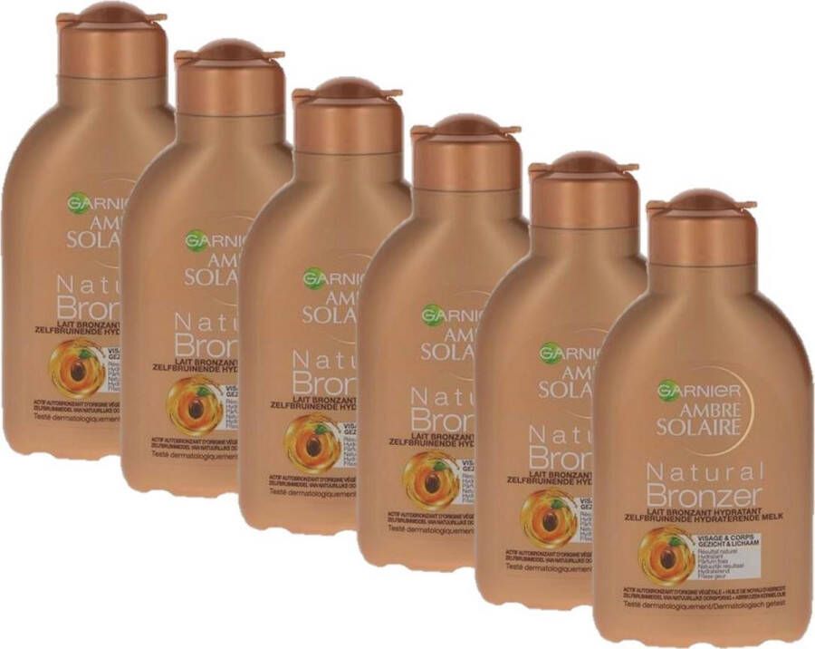 Garnier Ambre Solaire Zonnebrand Natural Bronzer Melk Voordeelverpakking Zelfbruiner