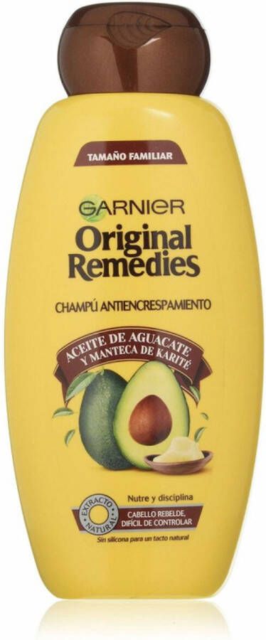 Garnier Anti-Frizz Shampoo Original Remedies Karité Avocado (600 ml)