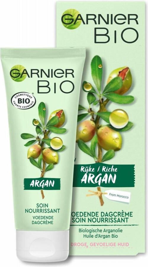 Garnier Bio Dagcrème -50 ml Droge en gevoelige huid Rijke Argan