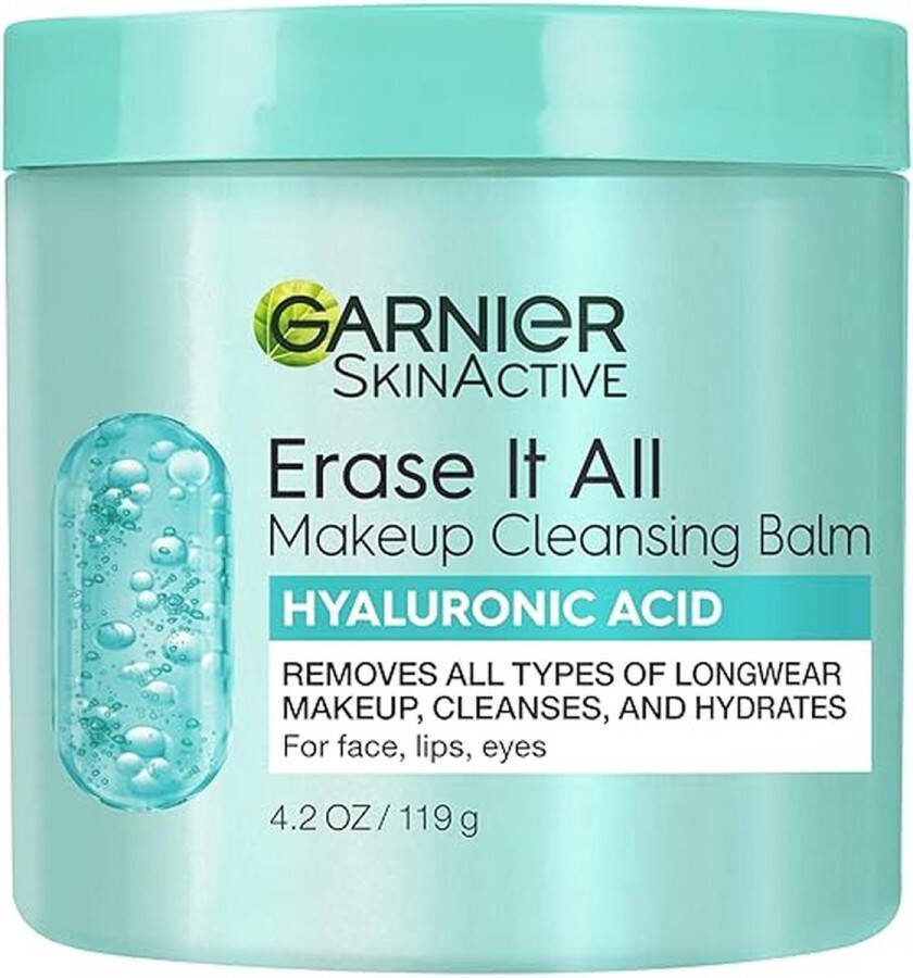 Garnier Erase It All Make-up Reinigingsbalsem met Hyaluronzuur Verstevigende Gezichtsreiniger en Make-up Remover 119g