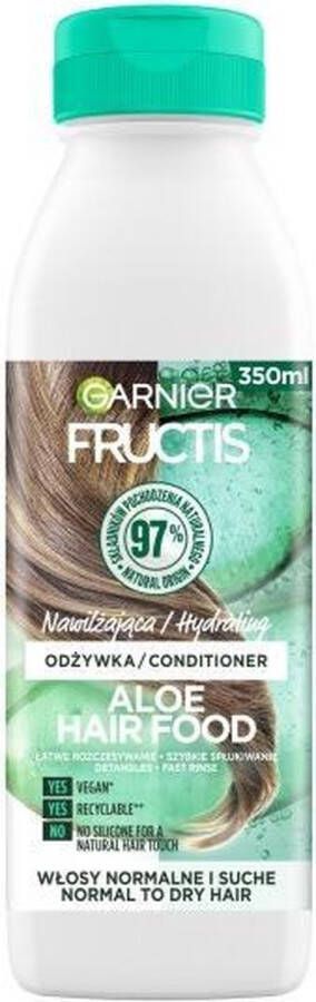 Garnier Fructis Aloë Hair Food vochtinbrengende conditioner voor normaal tot droog haar 350ml