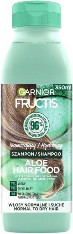 Garnier Fructis Aloë Hair Food vochtinbrengende shampoo voor normaal tot droog haar 350ml