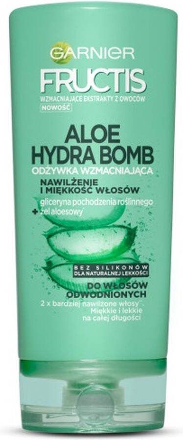 Garnier Fructis Aloë Hydra Bomb versterkende conditioner voor uitgedroogd haar 200ml