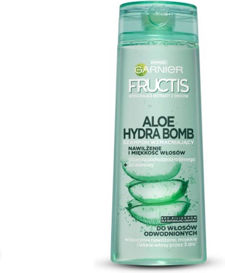 Garnier Fructis Aloë Hydra Bomb versterkende shampoo voor uitgedroogd haar 400ml