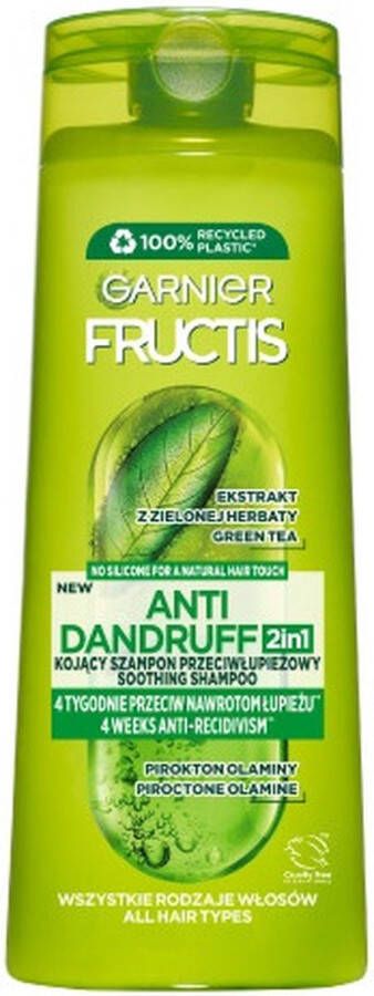 Garnier Fructis Antiroos 2in1 anti-roos shampoo voor normaal haar 400ml