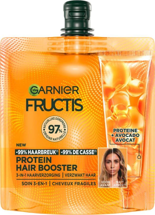 Garnier Fructis Hair Booster Protein 3-in-1 haarverzorging Verzwakt haar 60ml