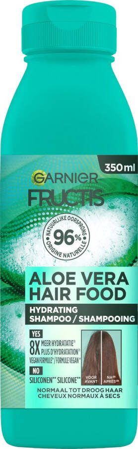 Garnier Fructis Hair Food Aloë Vera Hydraterende Shampoo Normaal Tot Droog Haar 350ml