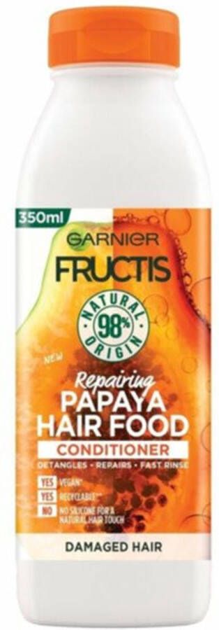 Garnier Fructis Hair Food Papaya Herstellende Conditioner Beschadigd Haar 350ml