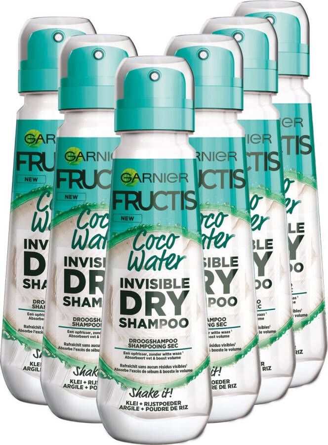 Garnier Fructis Hair Lemonade Coco Droge Shampoo 6 x 100ml