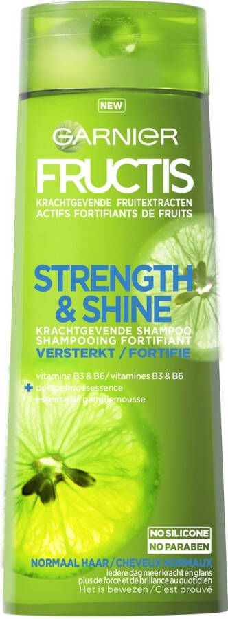 Garnier Fructis Strength & Shine Shampoo 250 ml Normaal haar