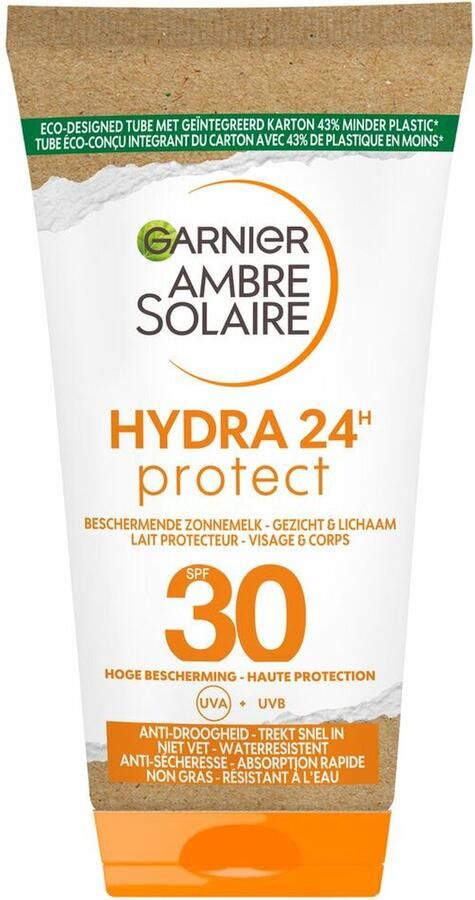 Garnier 2x Ambre Solaire Hydra 24 Zonnebrandmelk SPF 30 50 ml