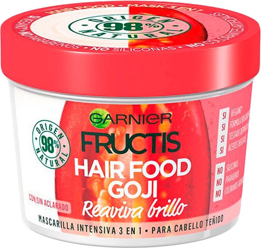 Garnier Haarmasker Reaviva Brillo Hair Food Goji Fructis (390 ml)