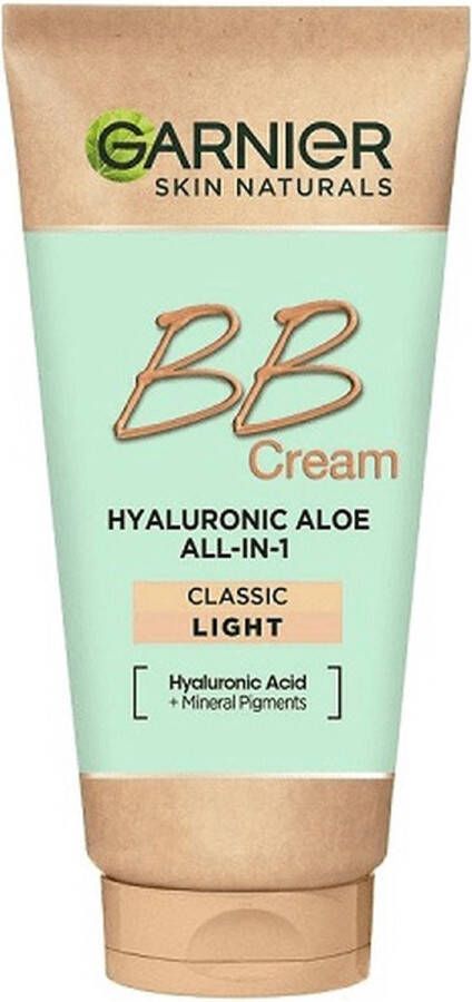 Garnier Hyaluronic Aloe All-In-1 BB Cream vochtinbrengende BB cream voor alle huidtypes Licht 50ml
