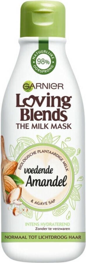 Garnier Loving Blends Milk Mask Amandel Haarmasker 250 ml