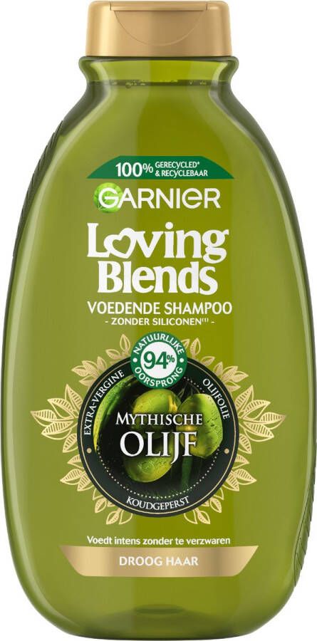 Garnier Loving Blends Mythische Olijf Intens Voedende Shampoo Gevoelig tot Zeer Droog Haar 300ml