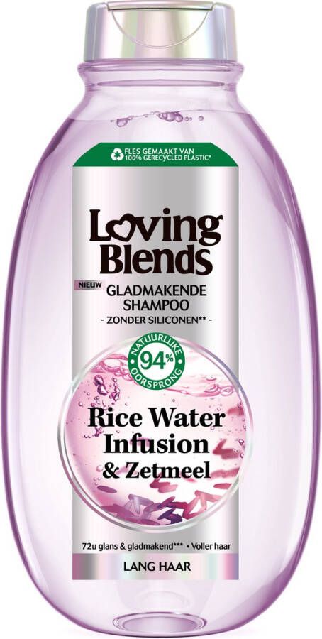 Garnier Loving Blends Shampoo Rice Water Infusion Glans & zachte shampoo Lang haar 300 ml