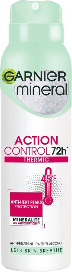 Garnier Mineral Action Control Thermic antitranspiratiespray 250ml