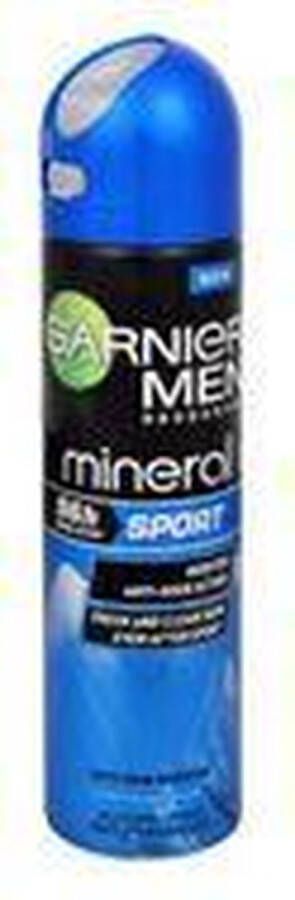 Garnier Mineral Deodorant Sport Men Deodorant Spray for Men 150ml
