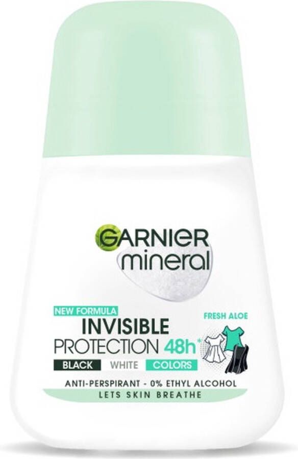 Garnier Mineral Invisible Protection Fresh Aloe anti-transpirant roll-on 50ml