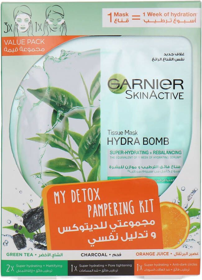 Garnier My Detox Pampering Kit