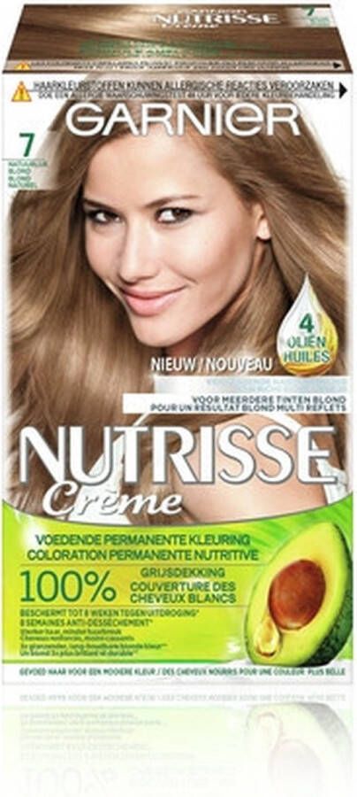 Garnier Nutrisse Ultra Crème haarkleuring 7 Natuurlijk Blond