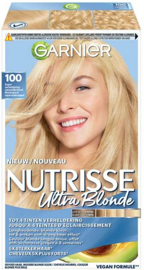 Garnier Nutrisse Ultra Crème haarkleuring 100 Zeer Licht Natuurlijk Blond