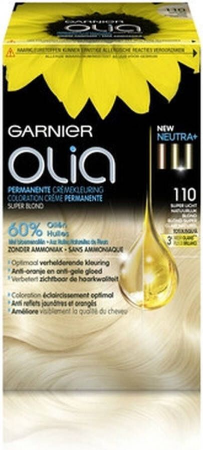 Garnier Olia haarkleuring 110 Super Lichtblond zonder ammoniak