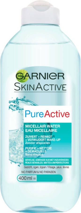 Garnier Pure Active Micellair Reinigingswater Gevoelige & Gemengte tot Vette Huid 400 ml