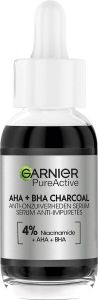 Garnier Skinactive AHA + BHA houtskool anti-onzuiverheden serum 30ml