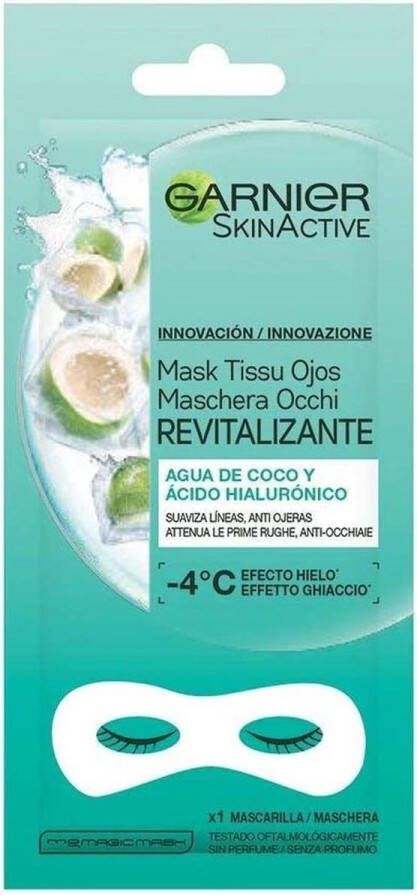 L Oréal Paris Garnier Skinactive Mask Tissu Ojos Revitalizante X 2 Parches