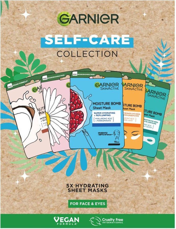 Garnier Self-Care Mask Collection For Face & Eyes