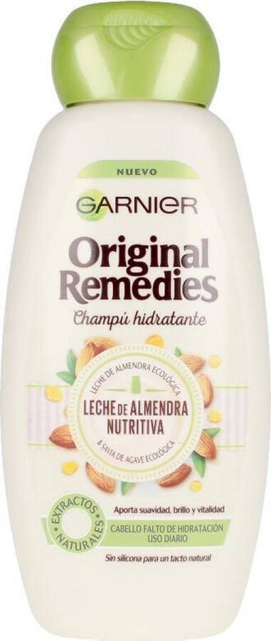 Garnier Shampoo ORIGINAL REMEDIES leche de almendras (300 ml)