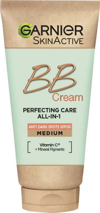 Garnier Skinactive BB Cream Anti-Pigmentvlekken SPF50 Medium Getinte Dagcrème 50 ml