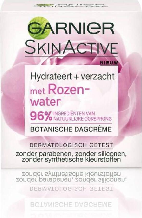 Garnier SkinActive Botanische dagcrème met Rozenwater Droge en Gevoelige Huid 50ml