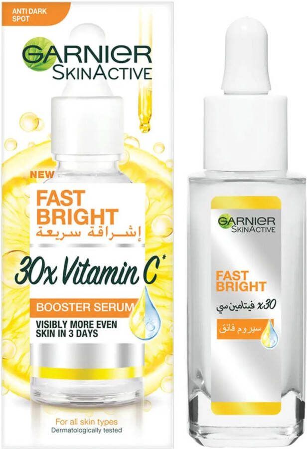 Garnier SkinActive Fast Bright Booster Serum 30 ml