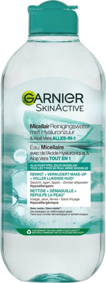Garnier SkinActive Micellair Reinigingswater met Hyaluronzuur & Aloë Vera 400 ml