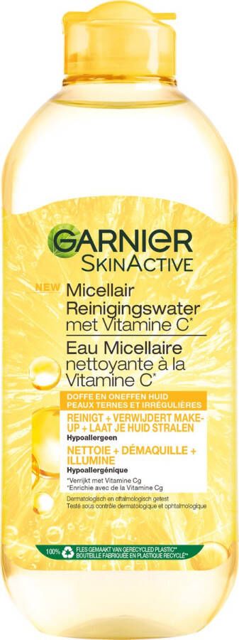 Garnier SkinActive Micellair Water Vitamine C* Reinigingswater voor het Gezicht 400ml