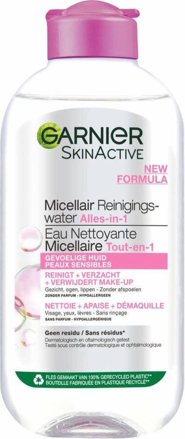 Garnier SkinActive Micellair Water voor de Gevoelige Huid – 200ml Gezichtsreiniger