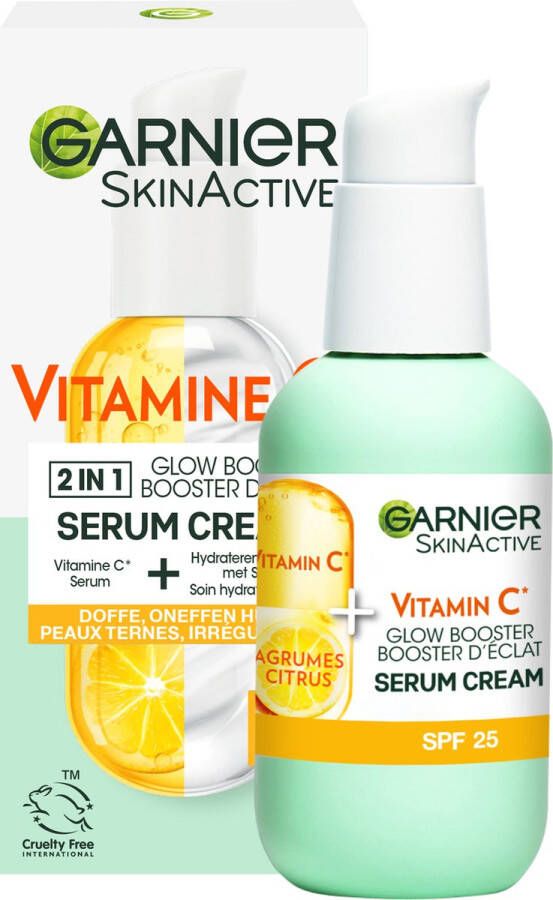 Garnier SkinActive Serum Cream met Vitamine C* en SPF 25 50ml