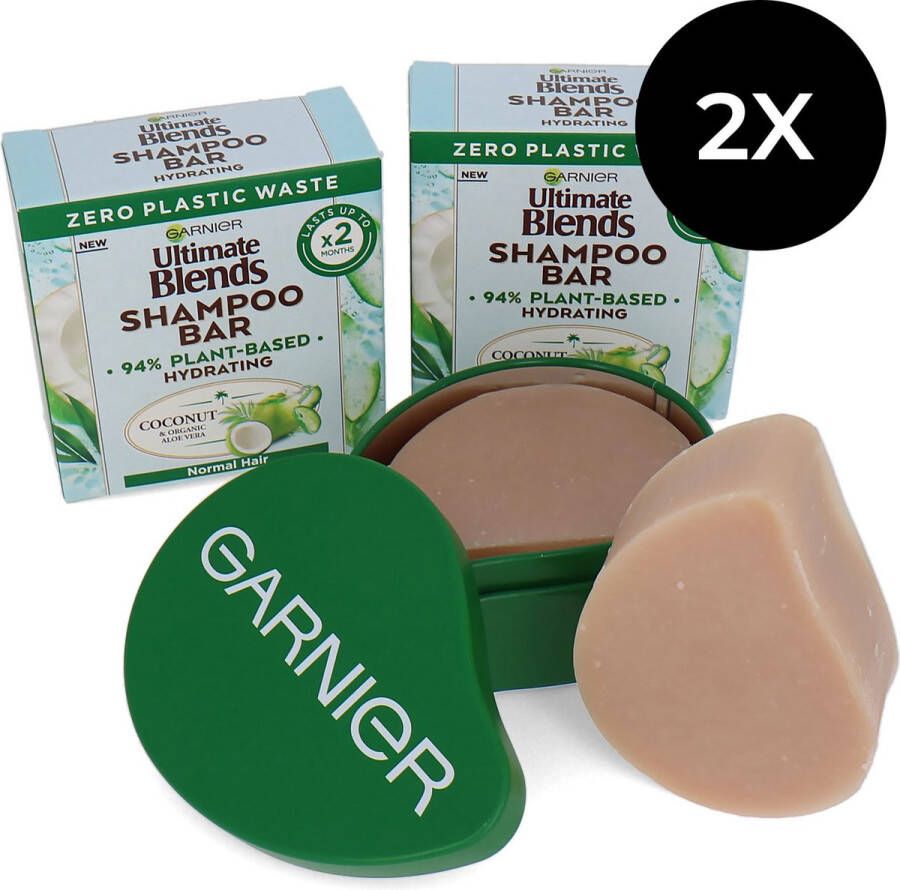 Garnier Ultimate Blends Shampoo Bar Set 120 gram