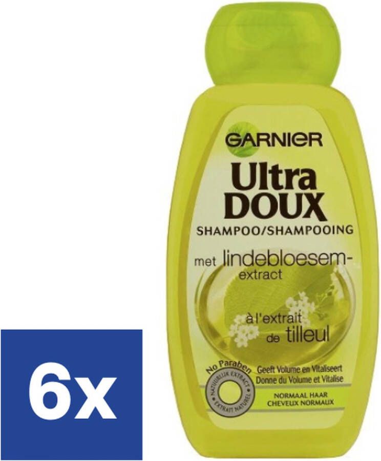 Garnier Ultra Doux Lindebloesem Shampoo 6 x 250 ml